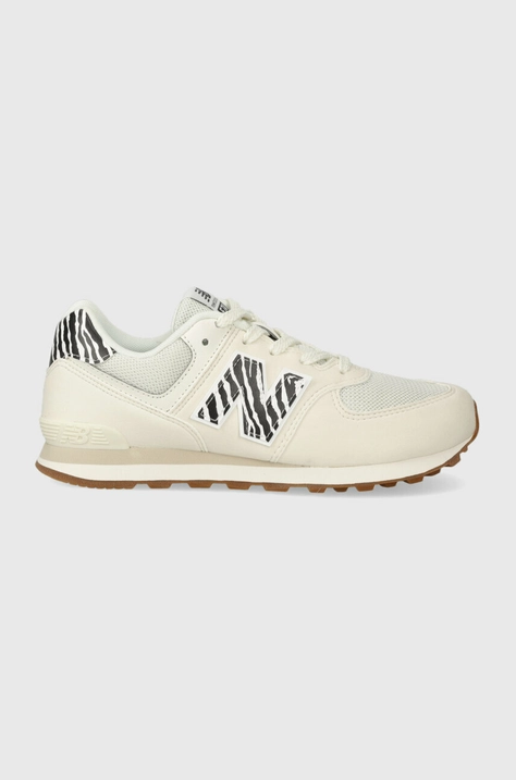 Detské tenisky New Balance GC574AS1 čierna farba