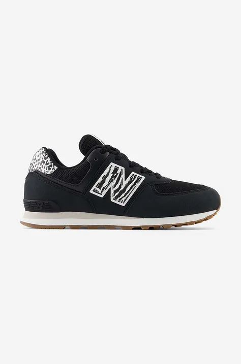Sneakers boty New Balance černá barva