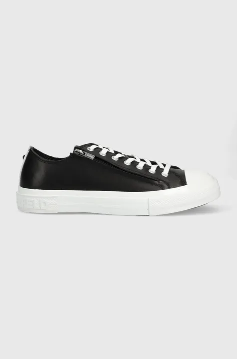 Δερμάτινα ελαφριά παπούτσια Karl Lagerfeld KL50325 KAMPUS III χρώμα: μαύρο