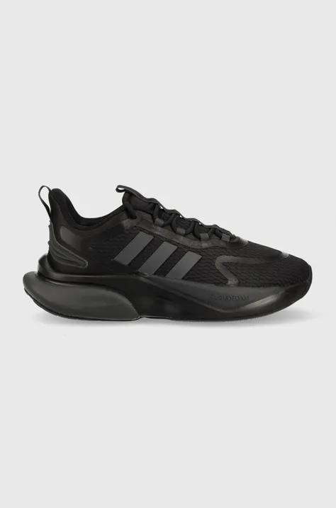 Tekaški čevlji adidas AlphaBounce + črna barva