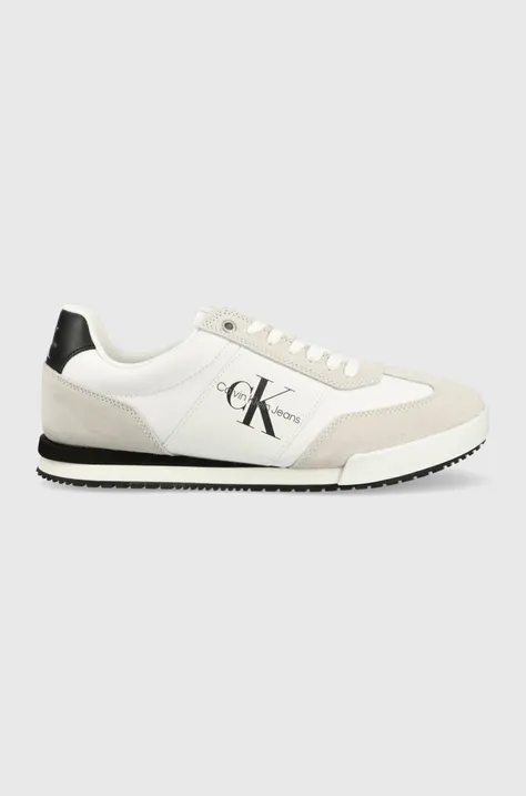 Calvin Klein Jeans sneakersy LOW PROFILE MONO ESSENTIAL kolor biały YM0YM00686