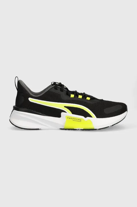 Αθλητικά παπούτσια Puma PWRFrame TR 2 χρώμα: μαύρο