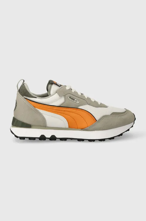 Sneakers boty Puma Rider FV Retro oranžová barva