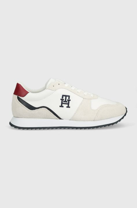 Tommy Hilfiger sneakers din piele RUNNER EVO LEATHER