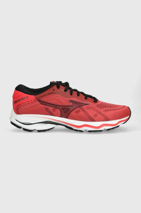 Mizuno buty do biegania Wave Ultima 14 kolor czerwony