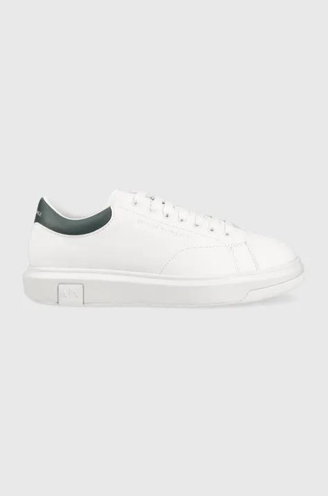 Armani Exchange sneakersy skórzane kolor biały XUX123.XV534.S532
