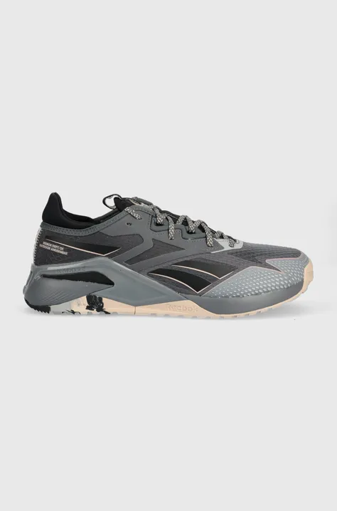 Tréninkové boty Reebok Nano x2 šedá barva