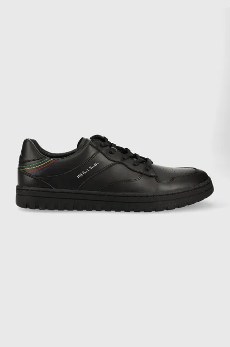 Δερμάτινα αθλητικά παπούτσια PS Paul Smith Liston χρώμα: μαύρο
