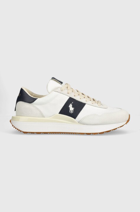 Polo Ralph Lauren sneakers Train 89 culoarea alb, 809878008002