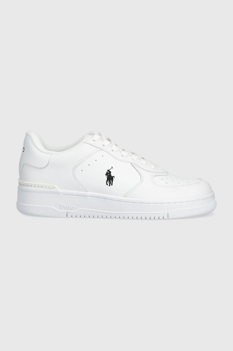 Αθλητικά Polo Ralph Lauren Masters Crt χρώμα: άσπρο, 809891791009