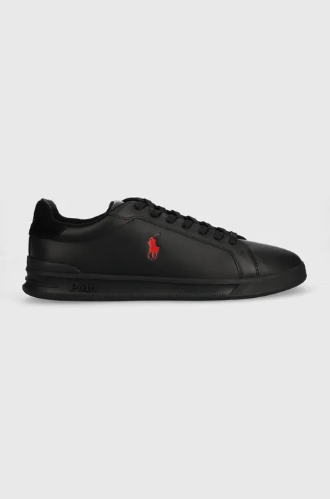 Polo Ralph Lauren sneakers Hrt Ct II culoarea negru, 809900935002