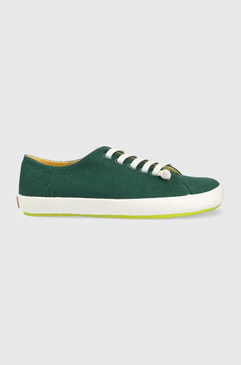 Πάνινα παπούτσια Camper Peu Rambla Vulcanizado χρώμα: πράσινο, 18869.101