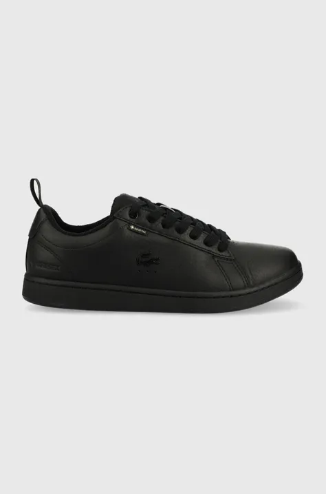 Δερμάτινα αθλητικά παπούτσια Lacoste CARNABY χρώμα: μαύρο, 43SMA0020