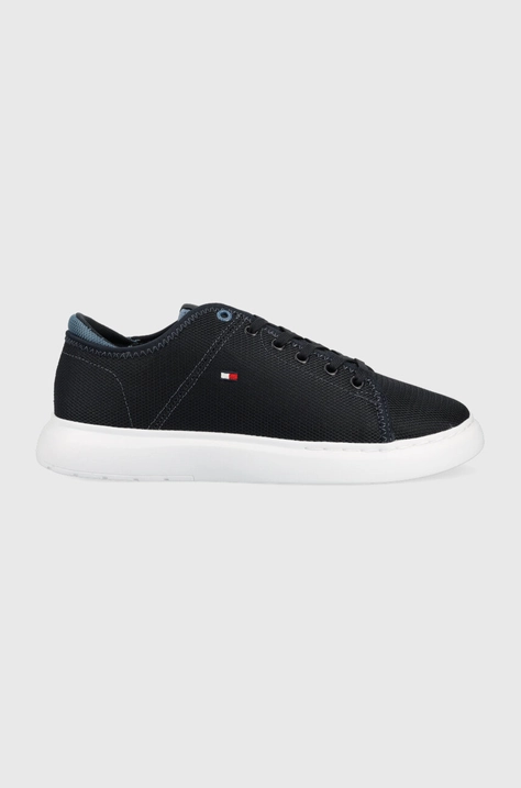 Tenisice Tommy Hilfiger LIGHTWEIGHT TEXTILE CUPSOLE boja: tamno plava, FM0FM04426