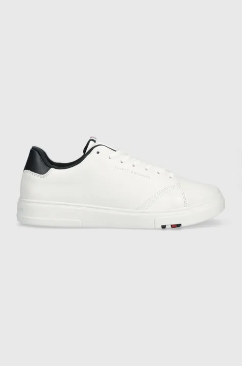 Kožené sneakers boty Tommy Hilfiger ELEVATED RBW CUPSOLE LEATHER