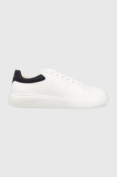Trussardi sneakersy New Yrias kolor biały 77A00513 9Y099998