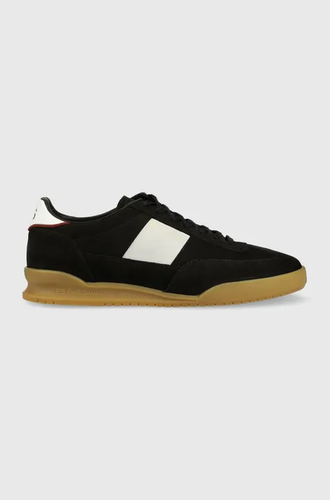 Σουέτ αθλητικά παπούτσια PS Paul Smith Dover χρώμα: μαύρο