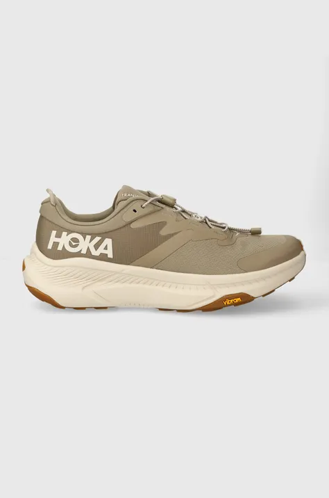 Hoka One One shoes Transport brown color