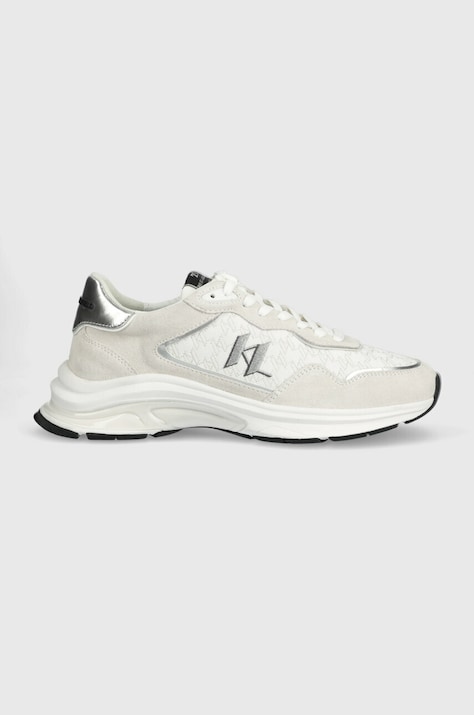 Karl Lagerfeld sneakers LUX FINESSE culoarea alb KL53165