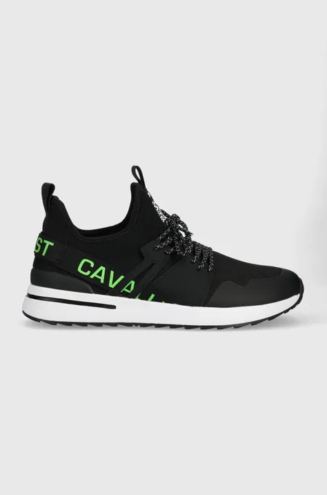 Sneakers boty Just Cavalli černá barva, 74QB3SD3