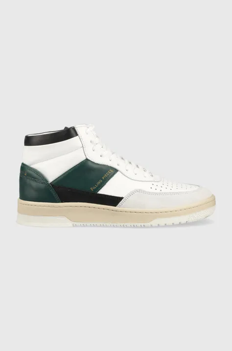 Filling Pieces leather sneakers Mid Ace Spin green color 55333491926
