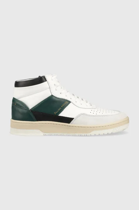 Шкіряні кросівки Filling Pieces Mid Ace Spin колір зелений 55333491926 55333491926-Green