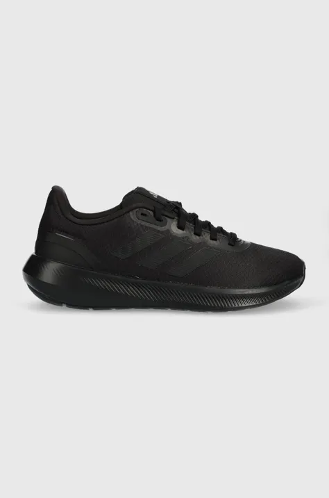 Бігові кросівки adidas Performance Runfalcon 3.0 колір чорний