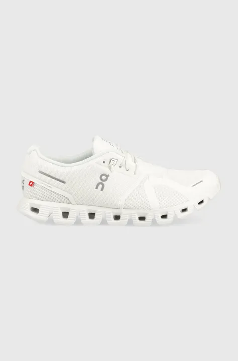 Bežecké topánky On-running CLOUD 5 biela farba