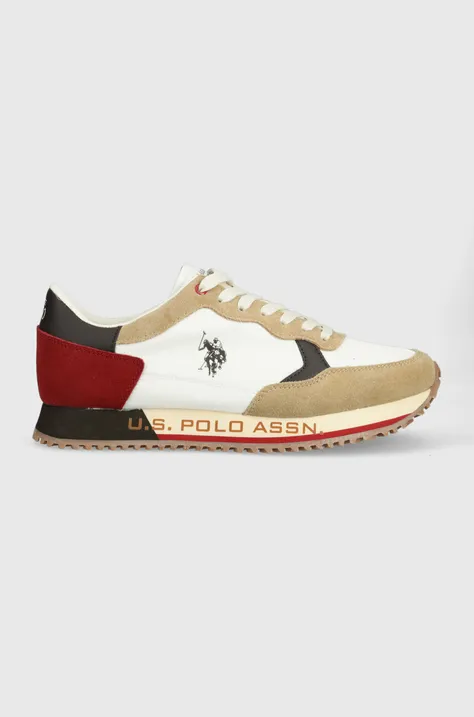 U.S. Polo Assn. sneakersy CLEEF kolor brązowy