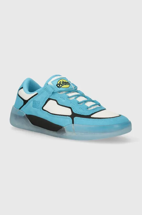 DC sneakersy skórzane Metric kolor niebieski ADYS100742