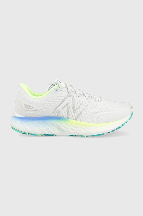 Tekaški čevlji New Balance Fresh Foam Evoz v3 siva barva