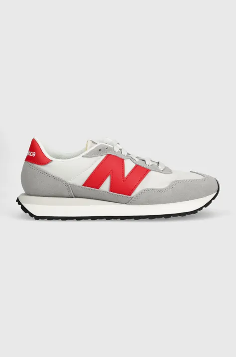 Superge New Balance MS237BO siva barva