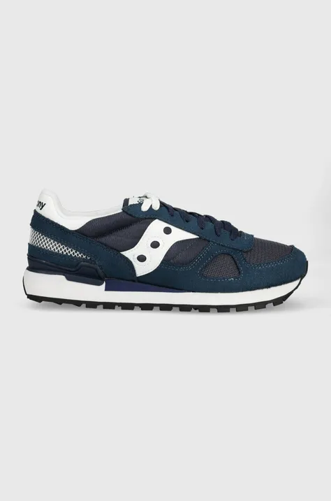 Saucony sneakers SHADOW ORIGINAL navy blue color