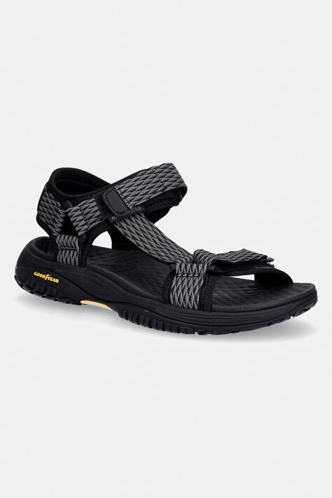 Skechers sandały trekkingowe męskie RELAXED FIT szare 204351