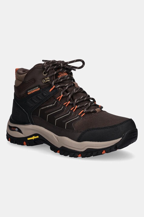 Skechers buty Arch Fit Dawson Raveno męskie kolor brązowy
