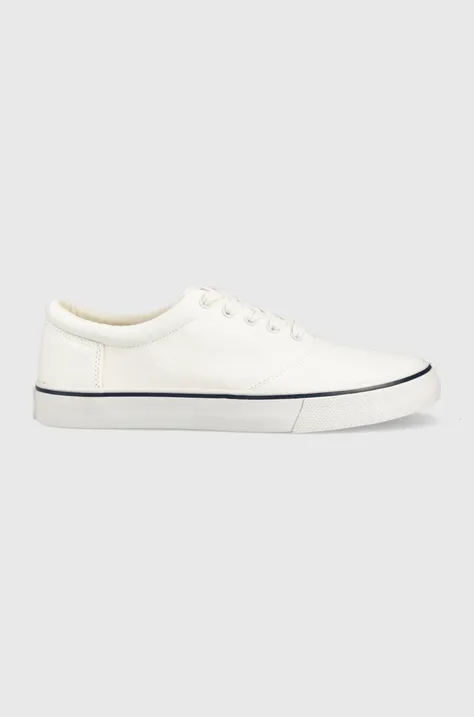 Πάνινα παπούτσια Toms Alpargata Fenix Lace Up χρώμα: άσπρο, 10017705