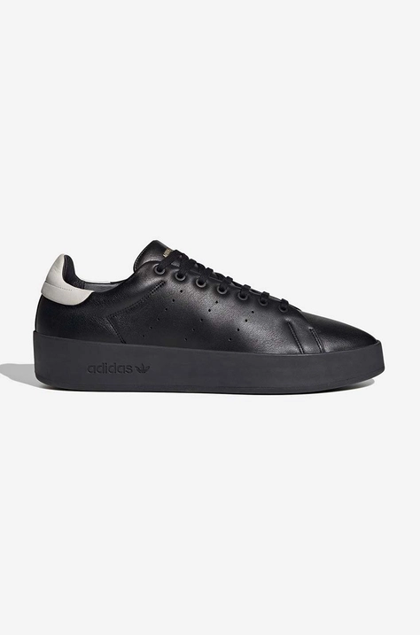 Шкіряні кросівки adidas Originals H06184 Stan Smith Relasted колір чорний H06184-black