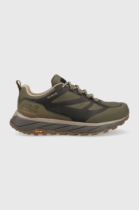 Jack Wolfskin buty Terraventure Texapore Low męskie kolor zielony 4051621