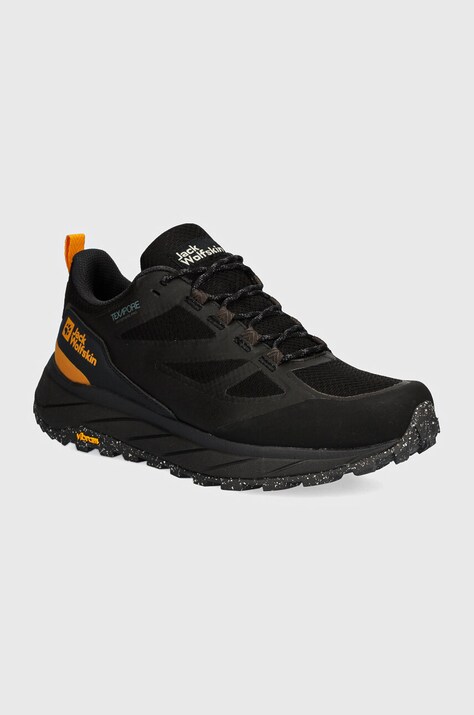 Ботинки Jack Wolfskin Terraventure Texapore Low мужские цвет зелёный 4051621