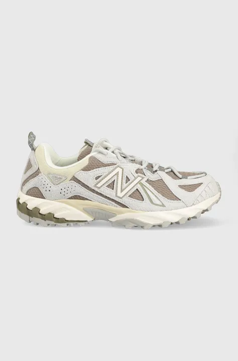 Tenisky New Balance ML610TE-0TE, béžová farba