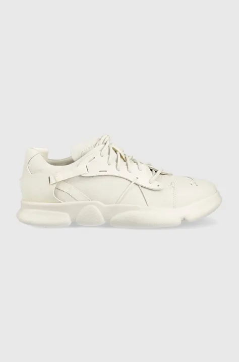 Δερμάτινα αθλητικά παπούτσια Camper Karst χρώμα: άσπρο