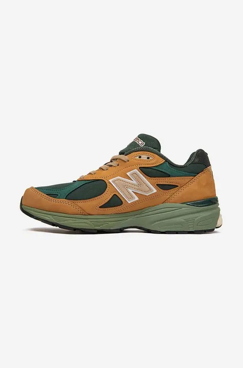 Sneakers boty New Balance M990WG3 oranžová barva, M990WG3-WG3