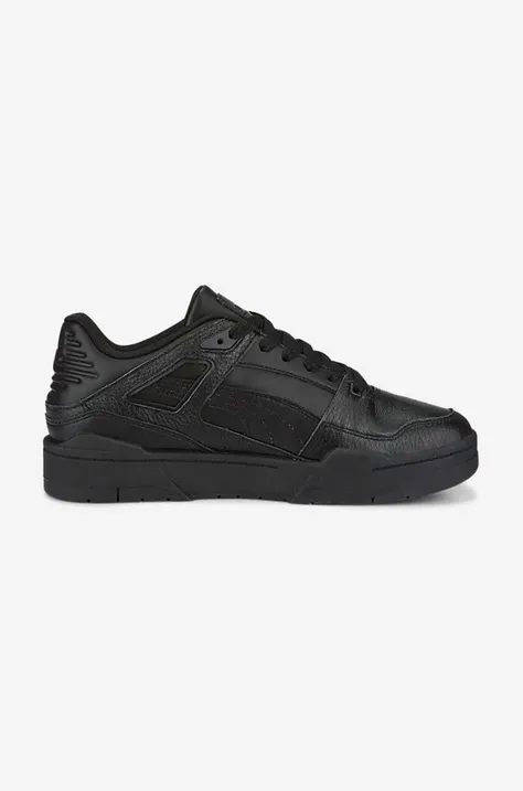 Puma sneakersy Slipstream Leather Sneake kolor czarny 387544.01-CZARNY