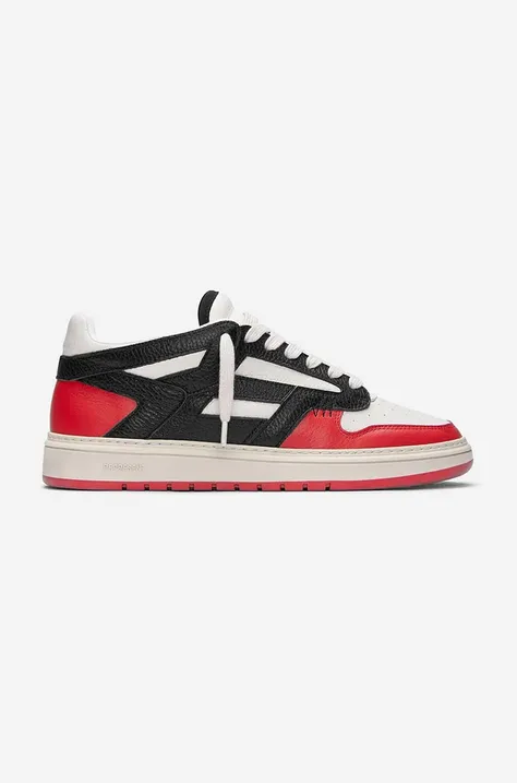 Represent leather sneakers Reptor Low red color