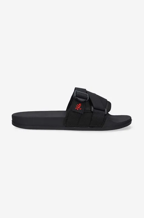 Gramicci sliders Slide Sandals men's black color