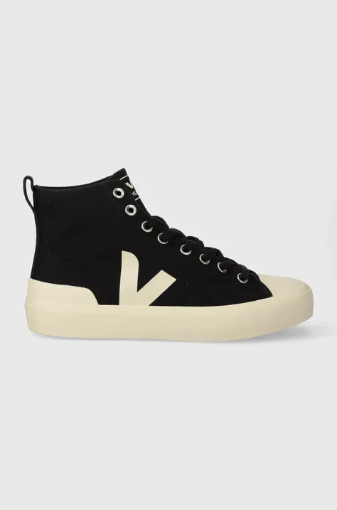 Πάνινα παπούτσια Veja Wata IIWata II High χρώμα: μαύρο, PA0101397B PA0101397B