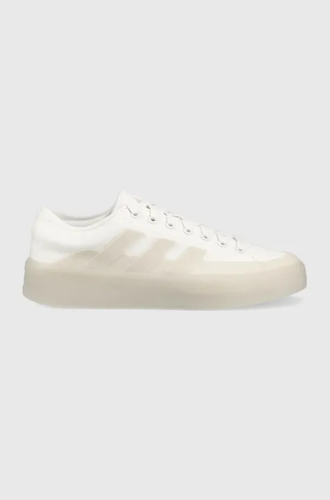 Ниски кецове adidas в бяло