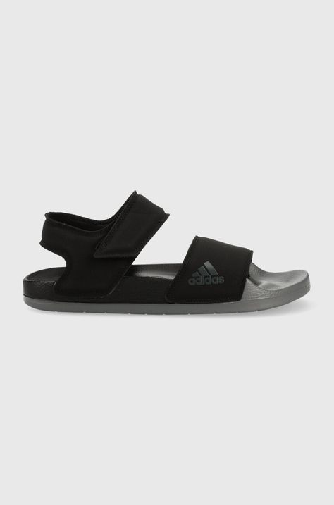adidas sandały kolor czarny