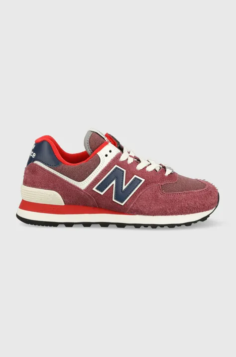 New Balance sneakers U574RX2 maroon color