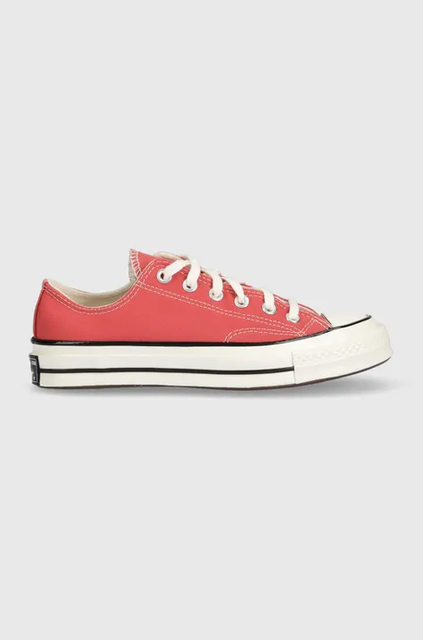Converse scarpe da ginnastica Chuck 70 OX colore rosso A02767C